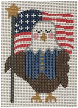 Eagle with Flag