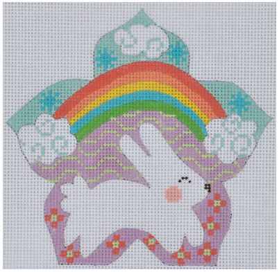 Bunny with Rainbow