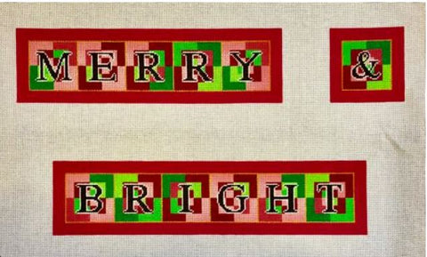 Merry & Bright Block Letters  