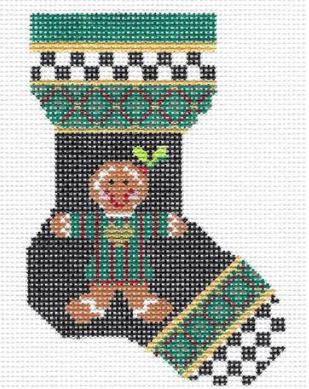 Gingerbread Boy Sock