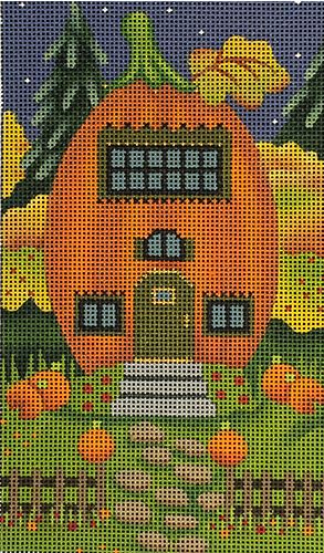 Pumpkin House - RicRac Window