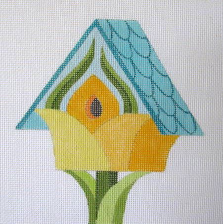 May - Flower Birdhouse