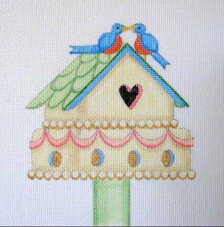 June - Wedding Cake Birdhouse