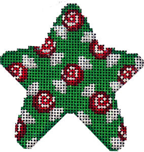 Swirl Candy Scatter Mini Star