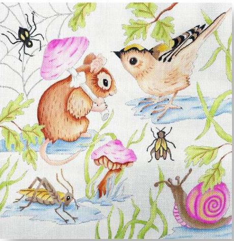 Woodland Animals Pillow