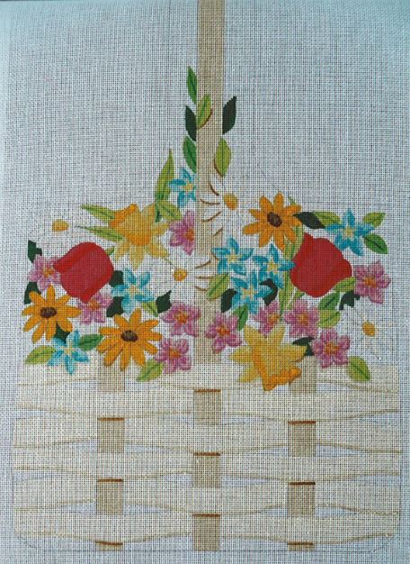 Flower Basket Tote - Large