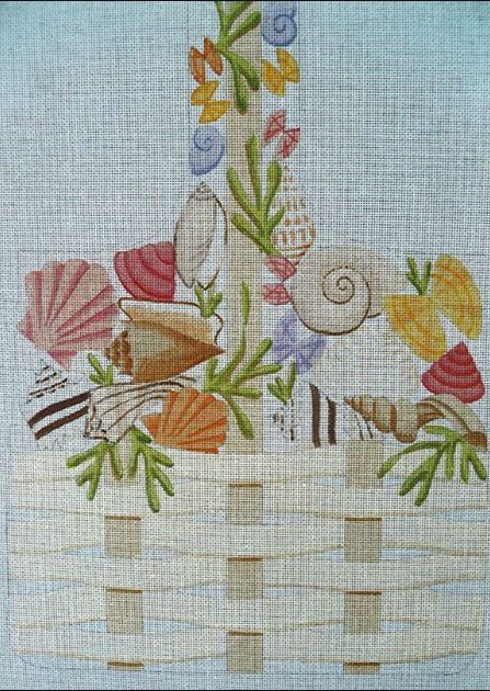 Shell Basket Tote - Large