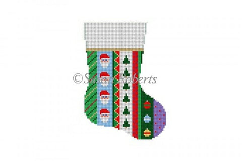 Santa Vertical Stripe