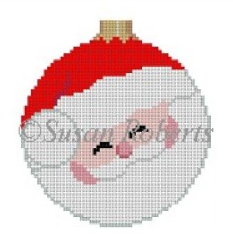 Santa Face Ornament