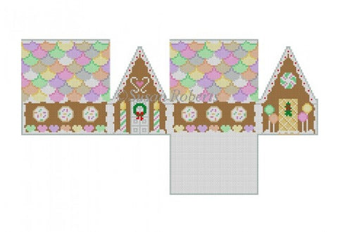 Neccos & Candy Heart Gingerbread House 