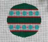 Teal and Pink with Cirles