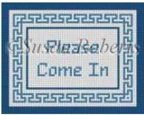 Please Come In - Greek Key