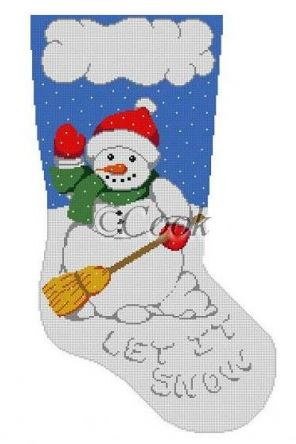 Let It Snow Stocking