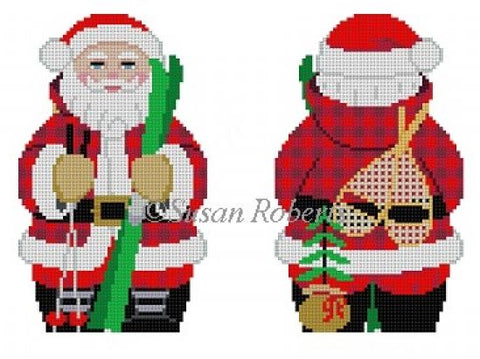 Ski Santa - 2 sided