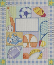 Boy Sports Birth Announcement