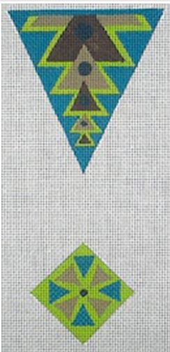 Triangle and Square Ornament