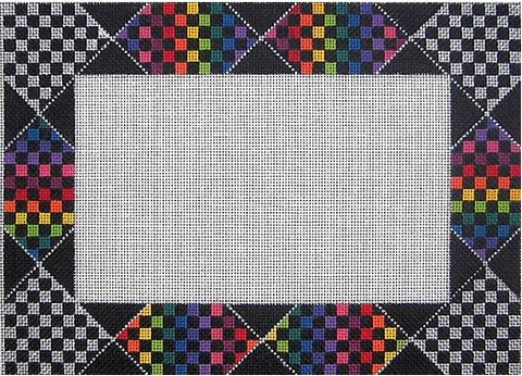 Rainbow Check Frame