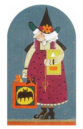Candy Corn Witch