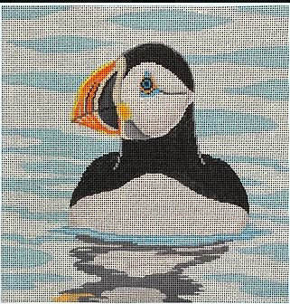 Swimming Puffin