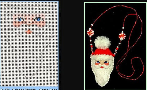 Scissor Sheath - Santa Face