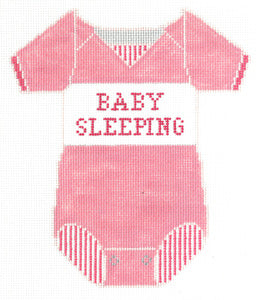 Onesie - Baby Sleeping Pink