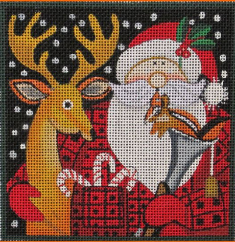 Woodland Santa - Animals
