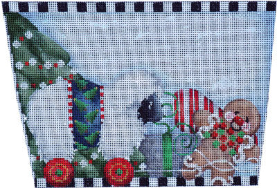 Sheep on Wheels Stocking Top