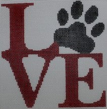 Love Paw - Red