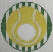 Monogram Round - Tennis