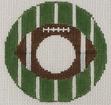 Monogram Round - Football