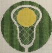 Monogram Round - Lacrosse