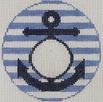 Monogram Round - Anchor