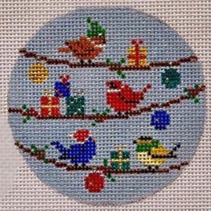 Birds With Christmas Gifts