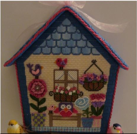 Garden Birdhouse Ornament