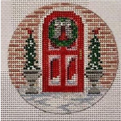 Christmas Red Door