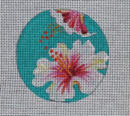 Tropical White Flowers - Insert