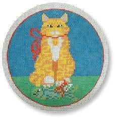 Cat with Fish Present