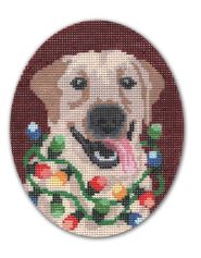 Happy Holidays Dog w/Lights