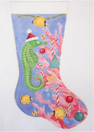 Seahorse Decorating Tree Stocking