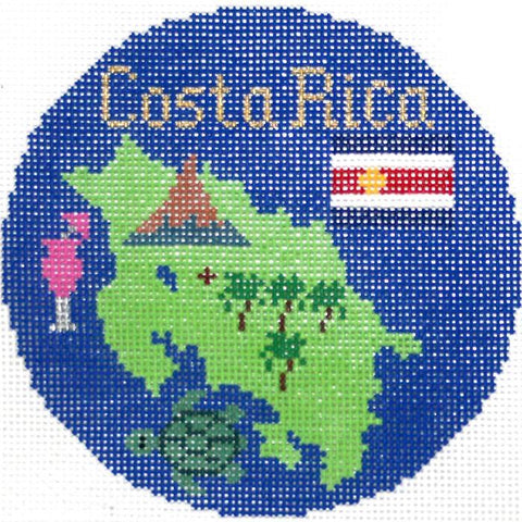 Costa Rica Ornament