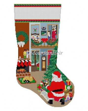 Night Before Christmas Stocking 
