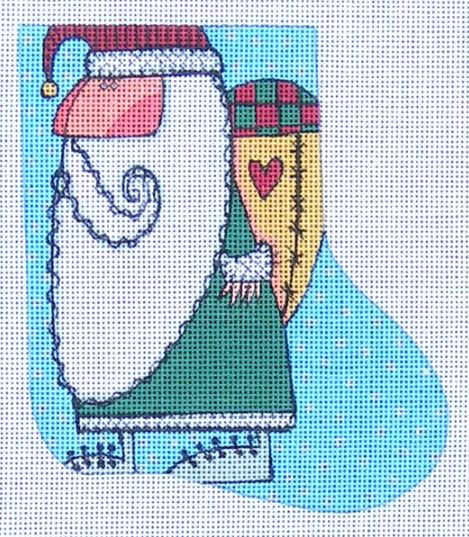 Hold Christmas in the Heart Mini Stocking