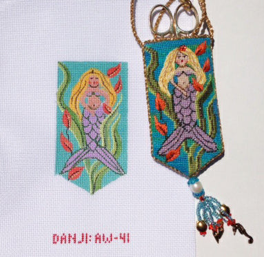 Mazzys Mermaid Necklace Scissor Case 