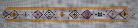 Boho Belt  - Yellow/Pale Lavender