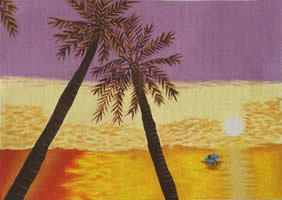 Palm Tree Sunset