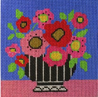 Pink Mod Flowers
