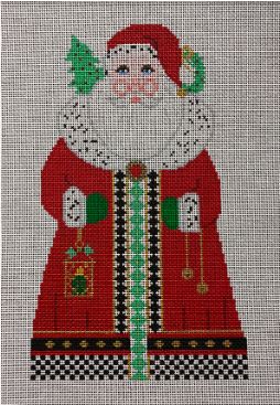 Courtly Santa