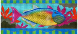 Pink Tailed Yellow Fish