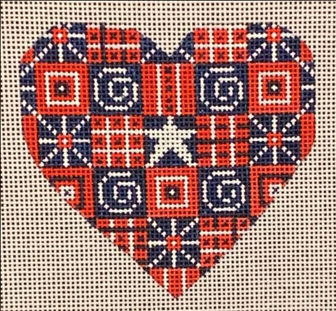 Heart with Swirls