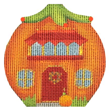 Red Door Pumpkin House